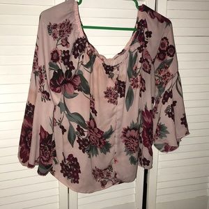 off the shoulder blouse
